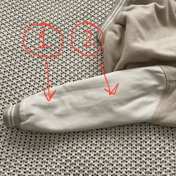 Pernille x Mango Cream Wool Bomber Baseball / Letterman's Jacket - Picture 7 of 9